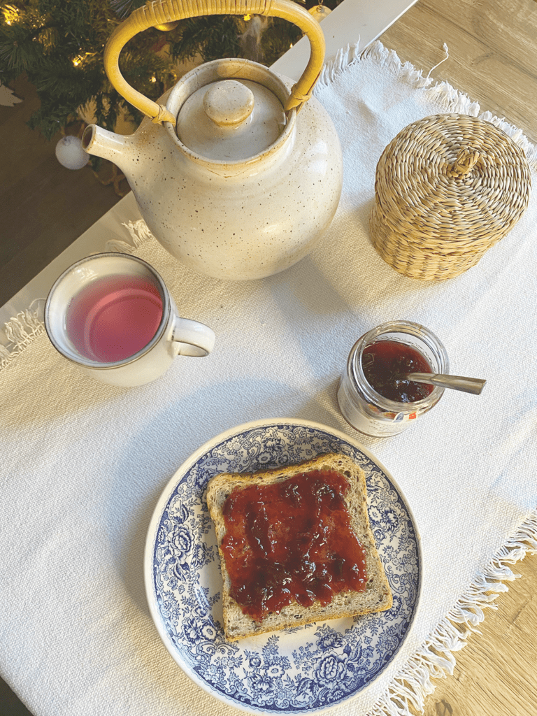 Tartine de confiture